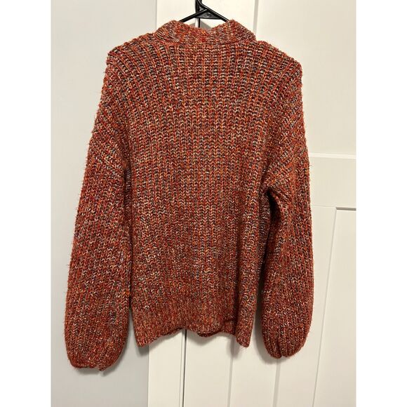 Universal Threads Fall Colors Rust Women's Cardigan, Size XS - Picture 2 of 5